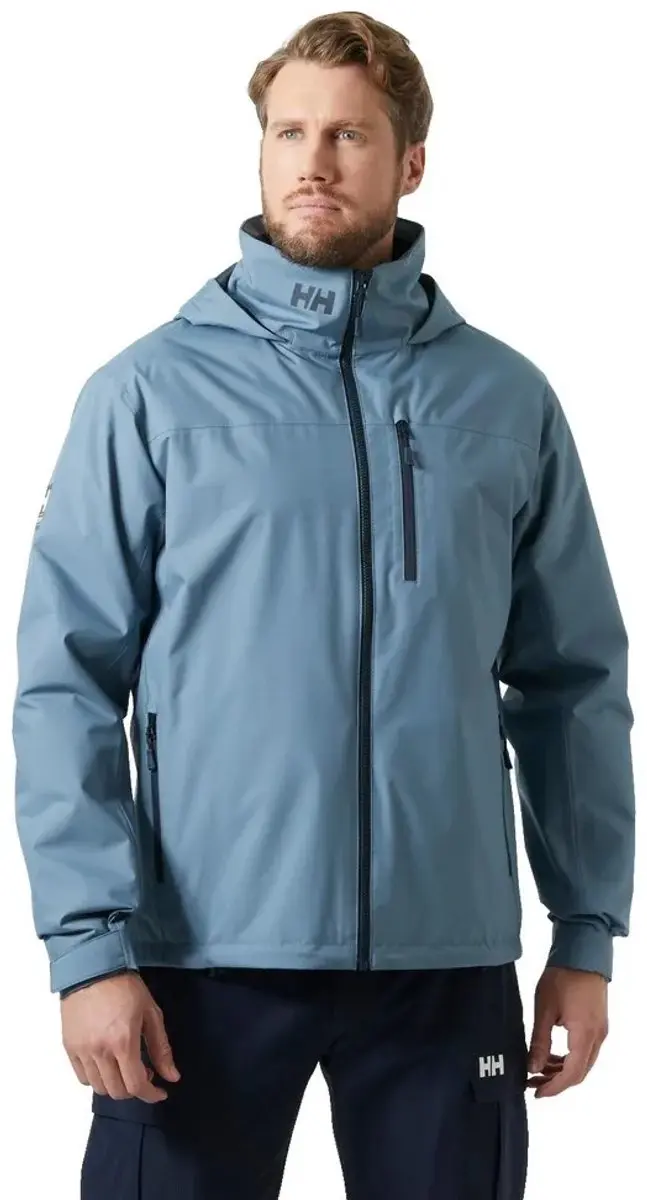 Helly Hansen Crew Hooded Midlayer 2 Jas Blauw L Man - afbeelding 6 van 6