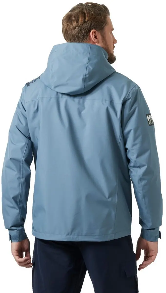 Helly Hansen Crew Hooded Midlayer 2 Jas Blauw L Man - afbeelding 2 van 6