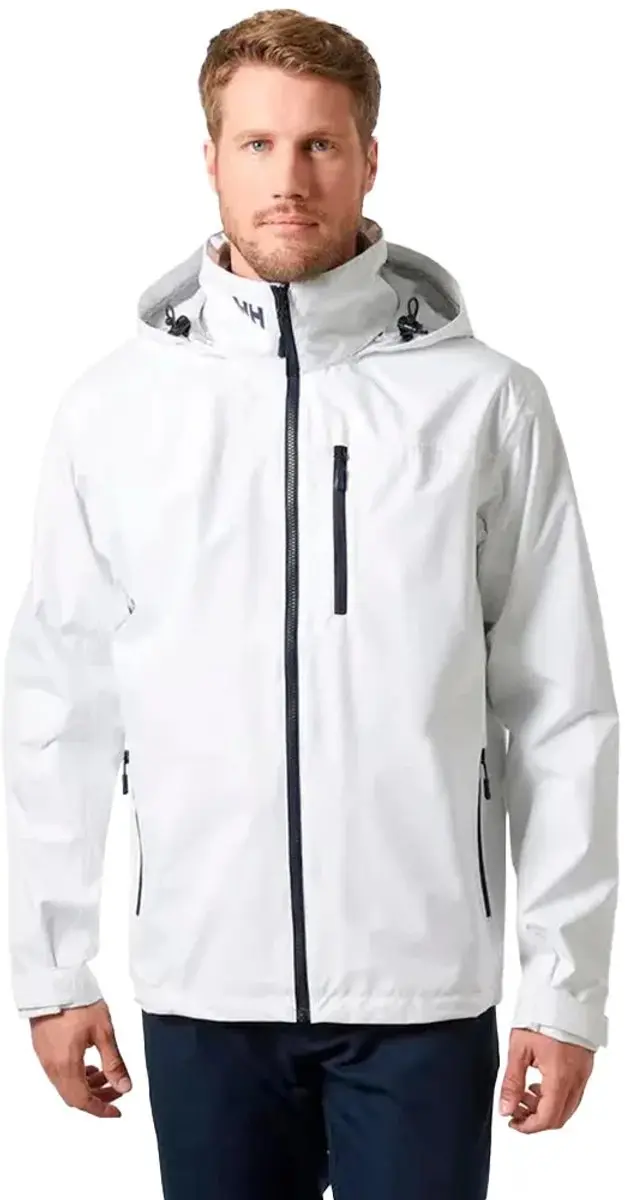 Helly Hansen Crew Hooded 2.0 Jas Wit L Man