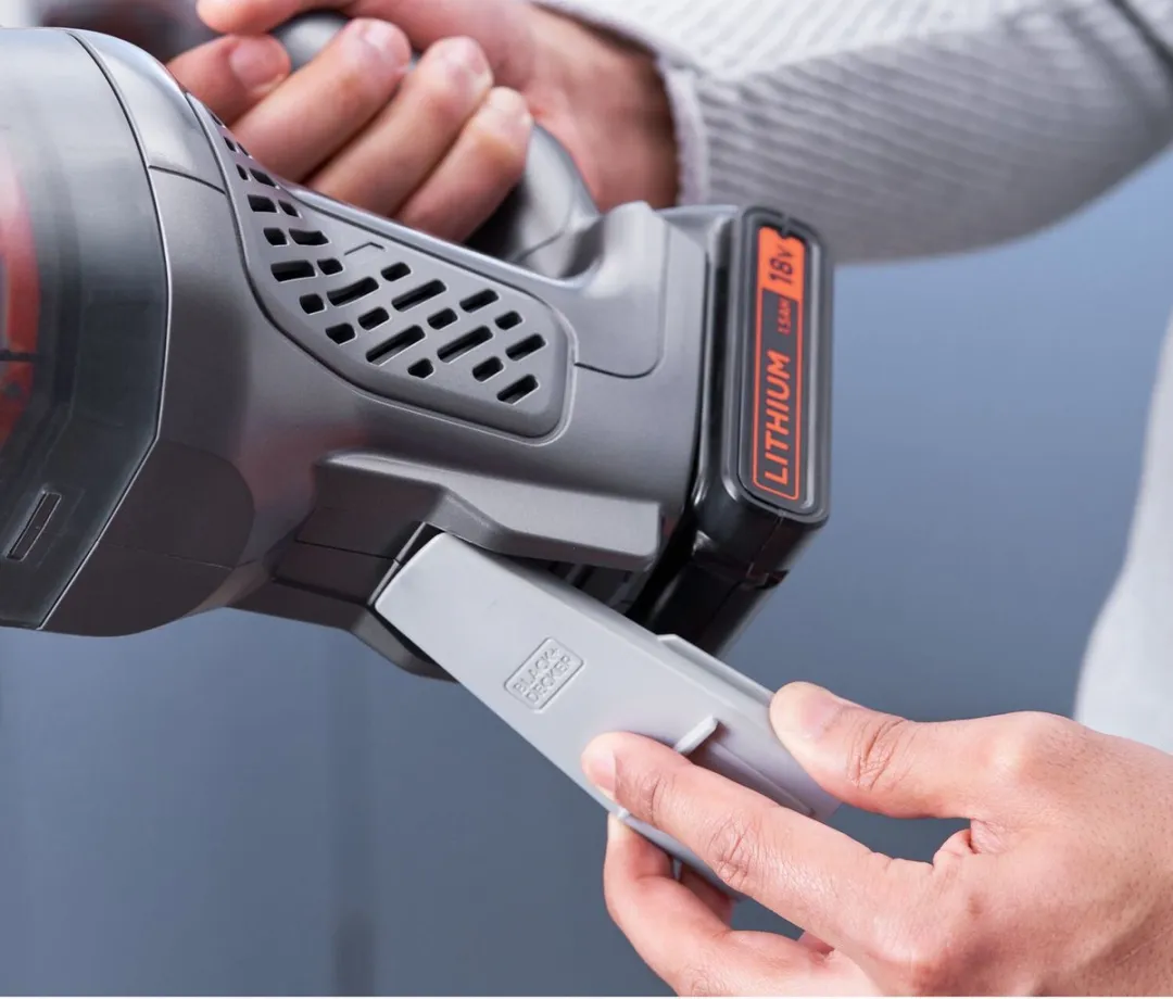 BLACK+DECKER BCHV001B-XJ Powerconnect Kruimeldief - Zwart/Grijs