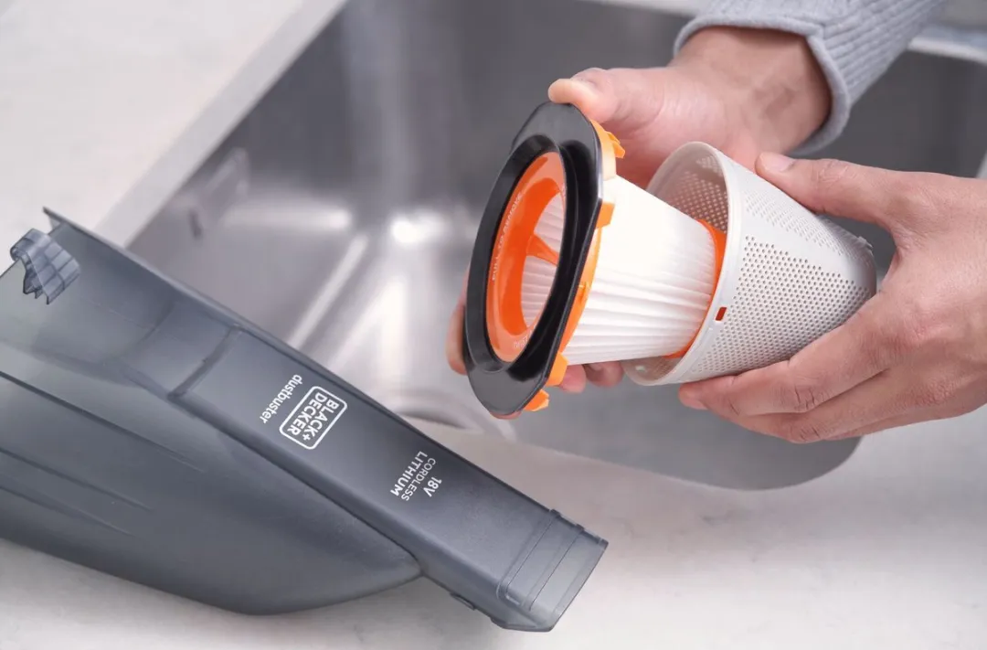BLACK+DECKER BCHV001B-XJ Powerconnect Kruimeldief - Zwart/Grijs