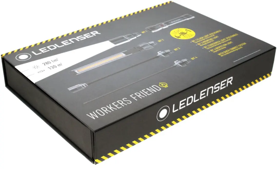 Ledlenser Worker's Friend 502136 Werklamp - Zwart - afbeelding 4 van 6