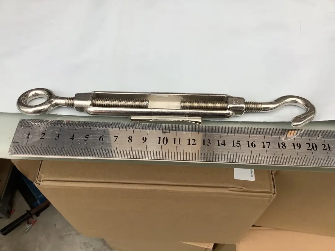 Deltafix Spanschroef M8 RVS - 8mm - afbeelding 2 van 2