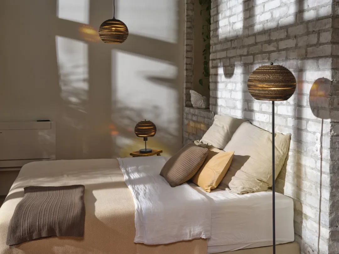 Osram Decor Cardboard Ball Hanglamp E27 - Bruin - Ø26cm