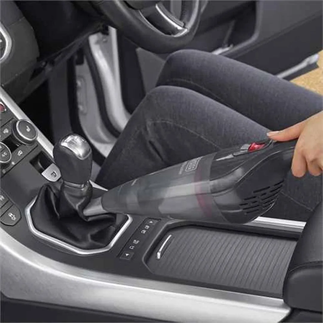 BLACK+DECKER NVB12AVA-XJ Autostofzuiger - Grijs/Rood