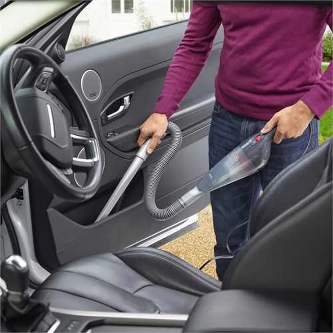 BLACK+DECKER NVB12AVA-XJ Autostofzuiger - Grijs/Rood