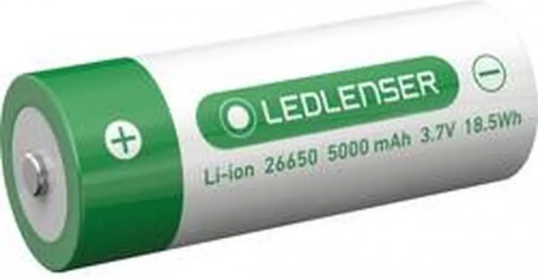 Ledlenser 501002 Reservebatterij MT14, M6R - Groen - afbeelding 4 van 5