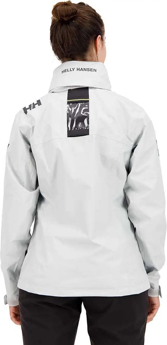 Helly Hansen W Crew Jas met capuchon - Grijs - L - afbeelding 2 van 6