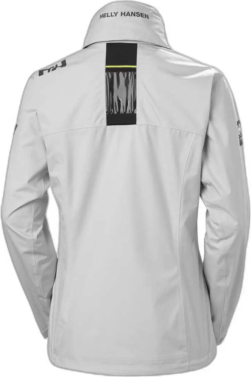 Helly Hansen W Crew Jas met capuchon - Grijs - L - afbeelding 5 van 6