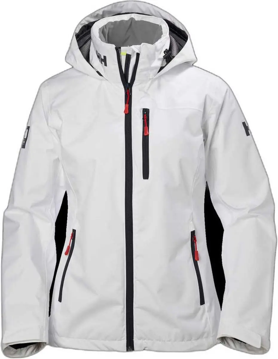 Helly Hansen W Crew Jas met capuchon - Grijs - L - afbeelding 4 van 6