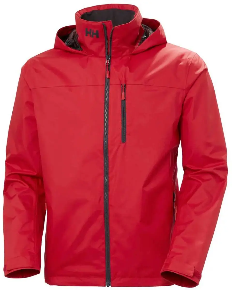 Helly Hansen Crew Hooded 2.0 Jack - Rood - S - afbeelding 3 van 4