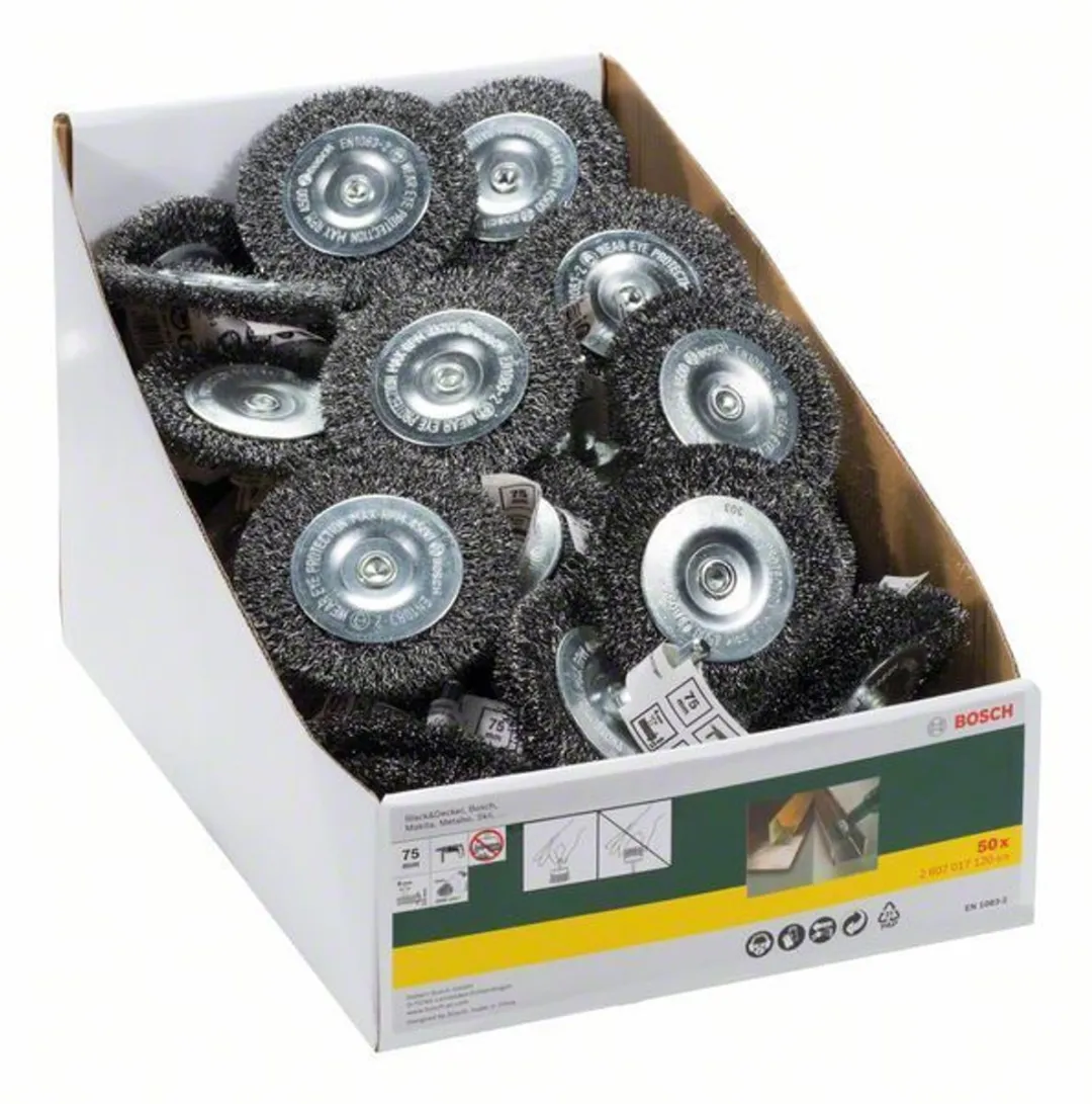 Bosch Schijfborstel 75x6mm - 2607017120