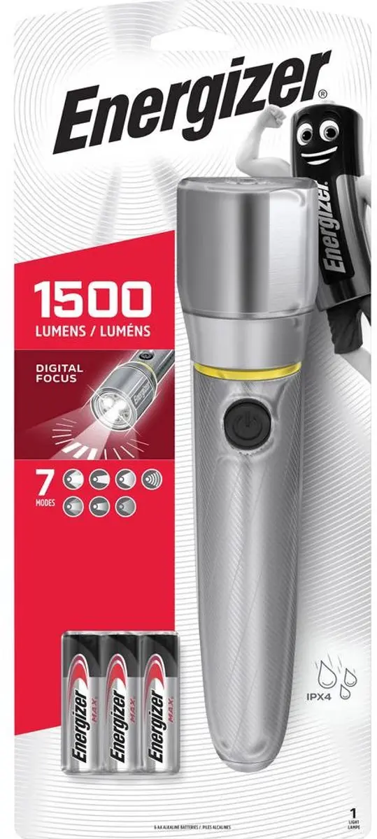 Energizer Vision HD E300690600 Zaklamp - 1500lm - afbeelding 4 van 6