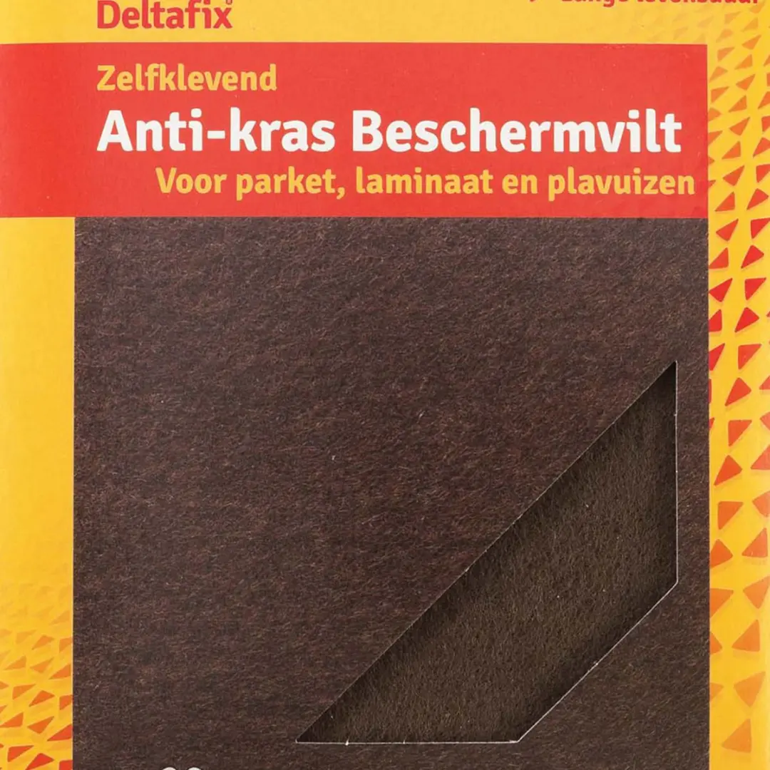 Deltafix Anti-krasvilt 90x100mm - Bruin - 1 Vel - afbeelding 2 van 2