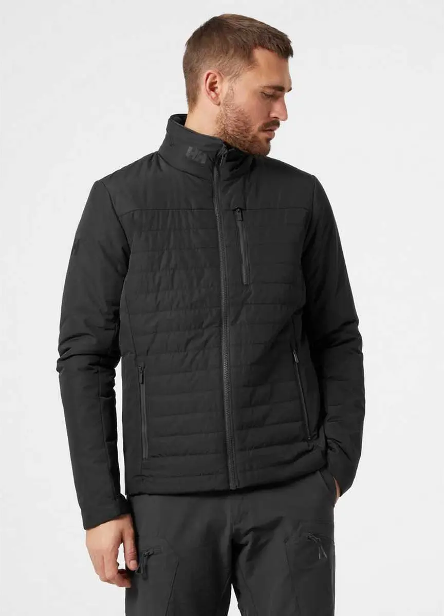 Helly Hansen Crew Insulated 2.0 Jas - Zwart - L - afbeelding 3 van 4