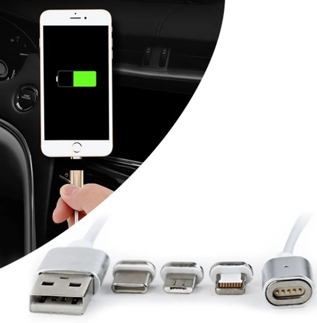 Gembird Magnetische 3-in-1 USB Oplaadkabel