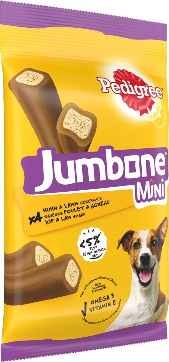 Pedigree Jumbone Mini Hondensnacks - 32 Stuks (8x4)