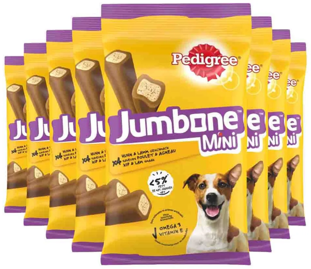 Pedigree Jumbone Mini Hondensnacks - 32 Stuks (8x4)