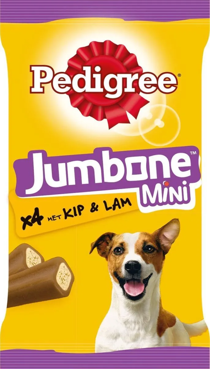 Pedigree Jumbone Mini Hondensnacks - 32 Stuks (8x4)