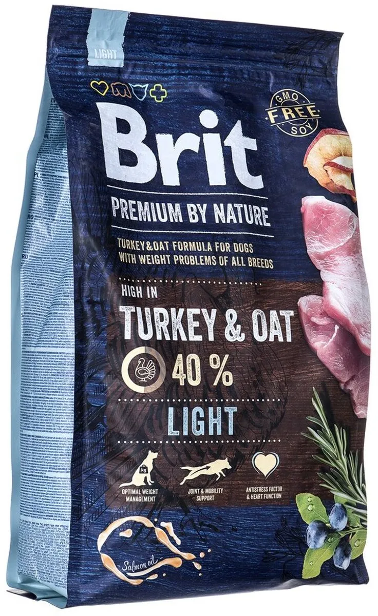 Brit Premium by Nature Light Volwassen Hondenvoer 3kg