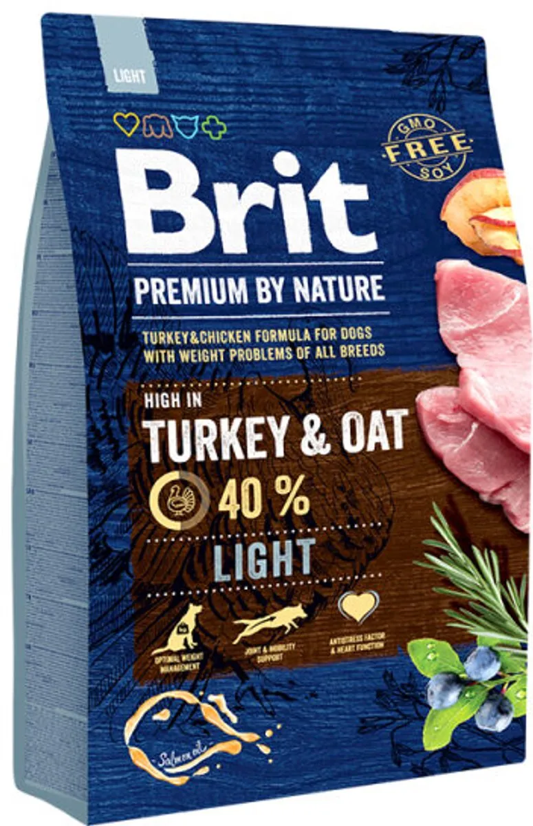 Brit Premium by Nature Light Volwassen Hondenvoer 3kg