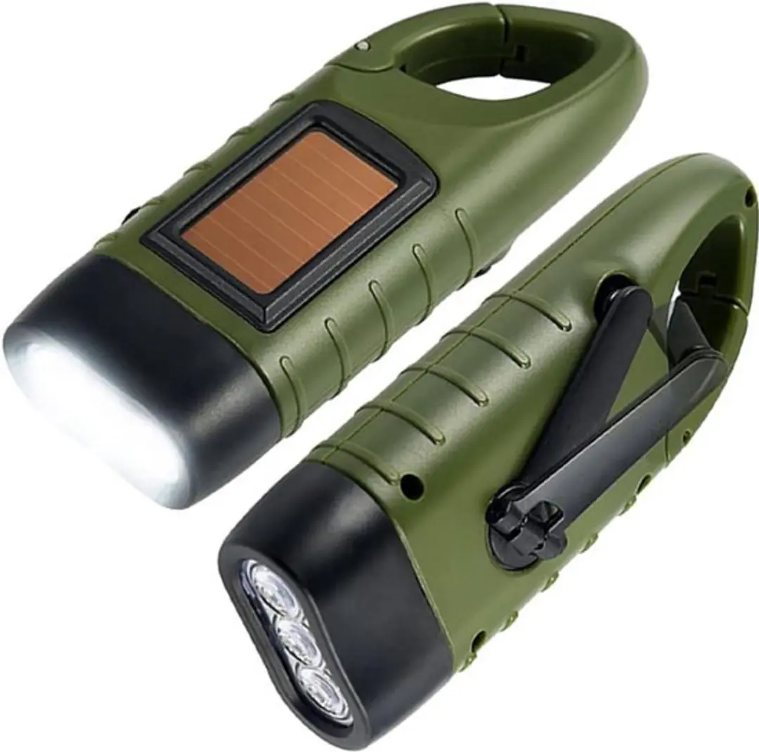 WatsHome® Opwindbare Zaklamp