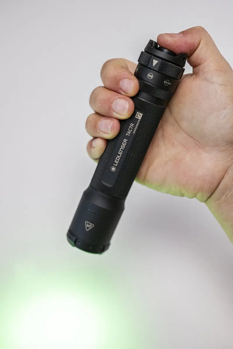 Ledlenser TAC7R 503053 tactische zaklamp - 3200 lumen - Zwart - afbeelding 5 van 6