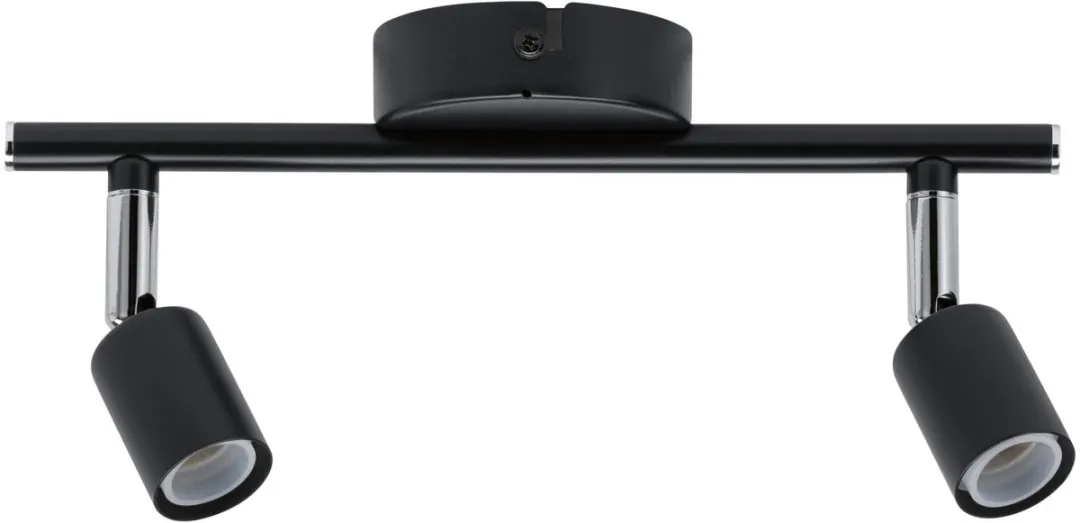 Paulmann Spotlight Carolina IP44 GU10 2x10W - Antraciet/Chroom