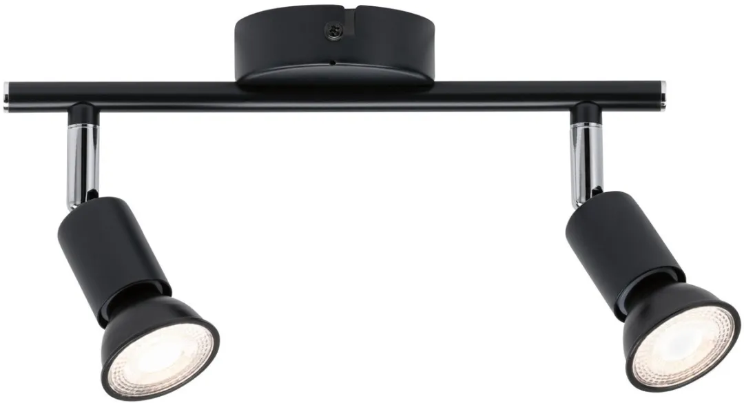 Paulmann Spotlight Carolina IP44 GU10 2x10W - Antraciet/Chroom