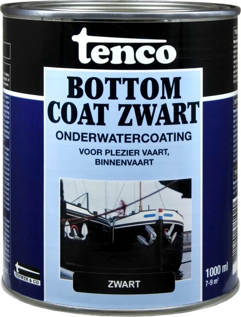 Tenco Bottomcoat 1 l onderwatercoating - Zwart - afbeelding 5 van 6