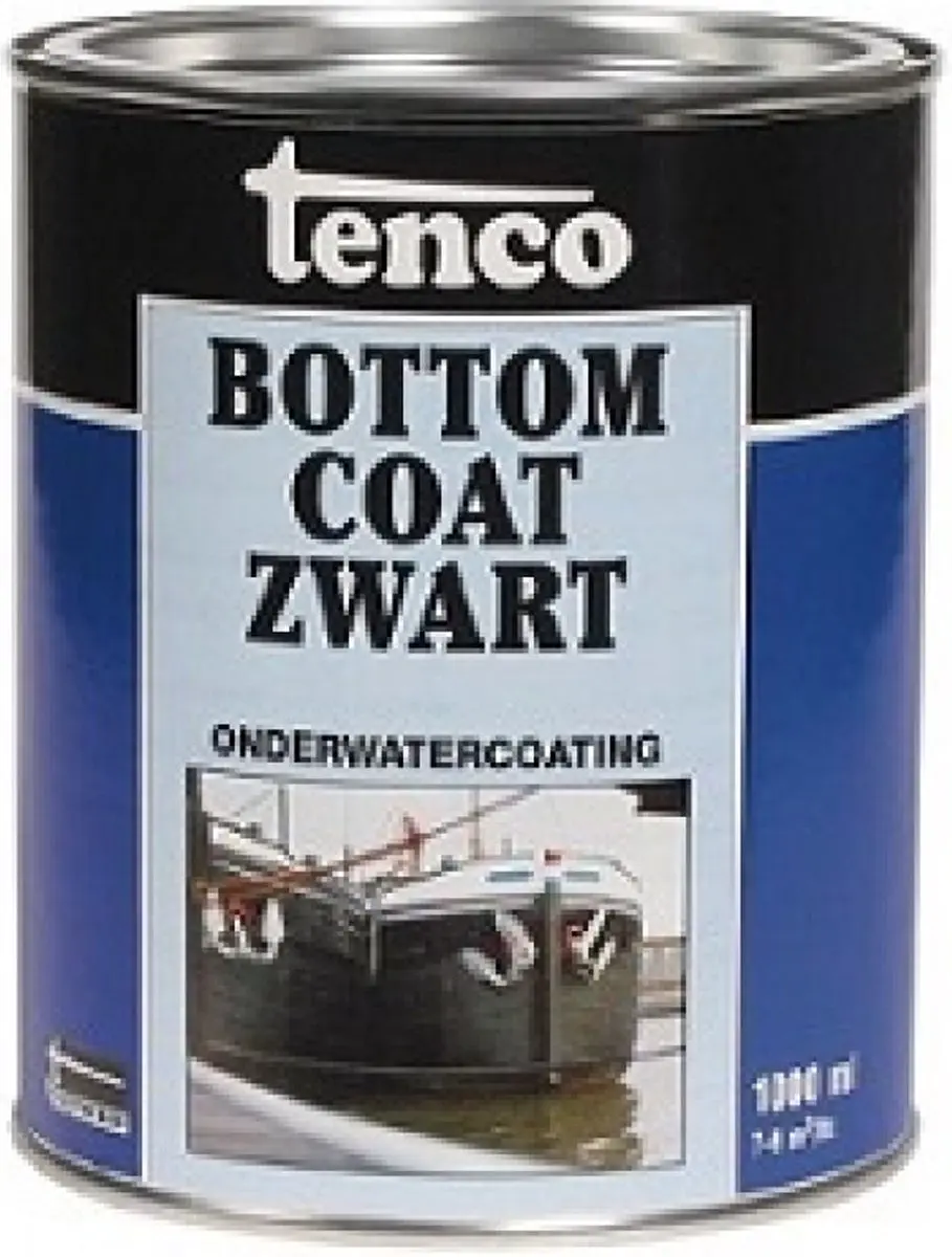 Tenco Bottomcoat 1 l onderwatercoating - Zwart - afbeelding 6 van 6