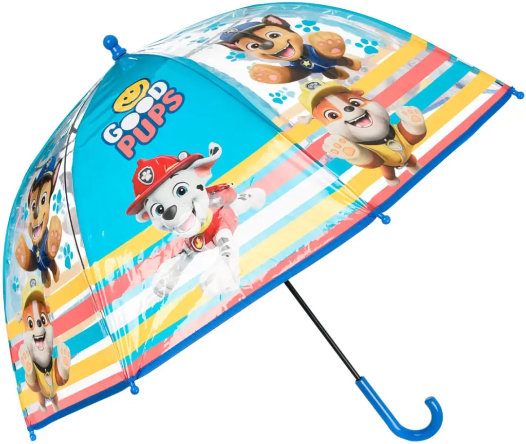 Paw Patrol Good Pups kinderparaplu transparant Ø72 cm