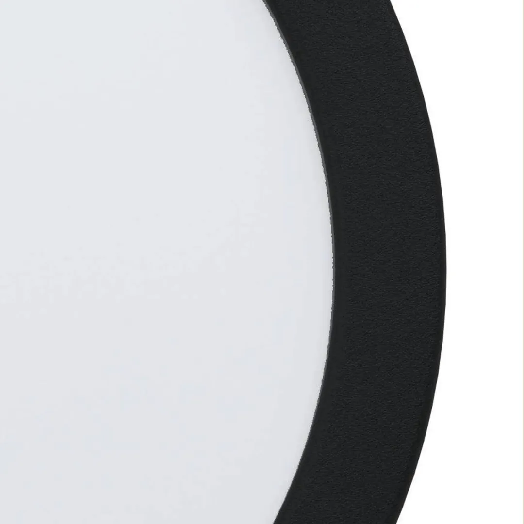 EGLO connect.z Fueva-Z Smart Inbouwlamp - Ø 21,6 cm - Zwart/Wit - Instelbaar wit licht - Dimbaar - Zigbee