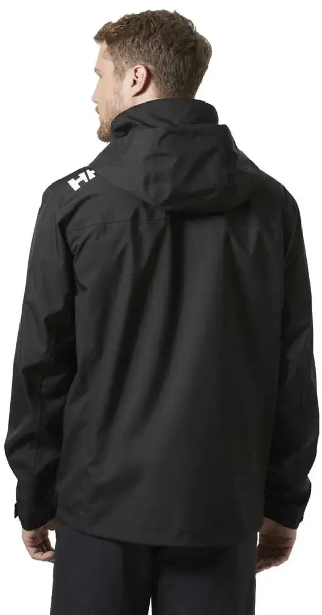 Helly Hansen Crew Hooded 2.0 Jas - Zwart - M - afbeelding 2 van 4