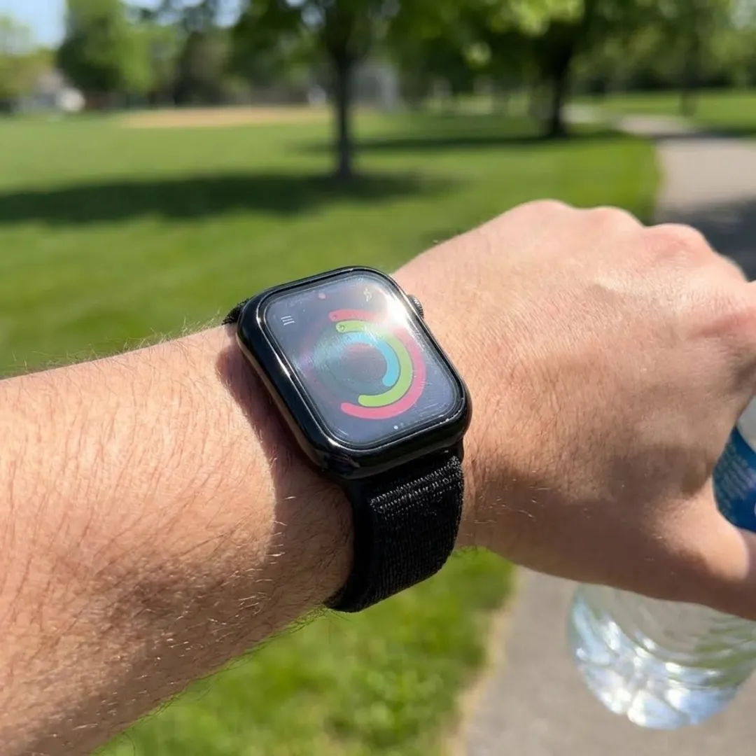 NUVEX Smartwatch Screenprotector 45mm - 4 Stuks - Zwart