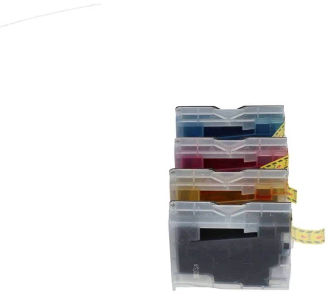 PrintAbout LC-970VALBP-PA2 Inktcartridge - 4 Kleuren - 2.450 pagina's