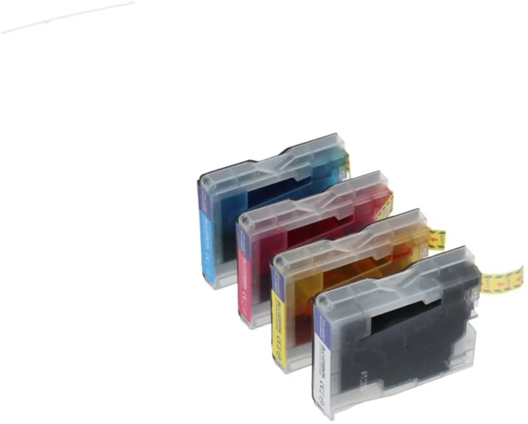 PrintAbout LC-970VALBP-PA2 Inktcartridge - 4 Kleuren - 2.450 pagina's