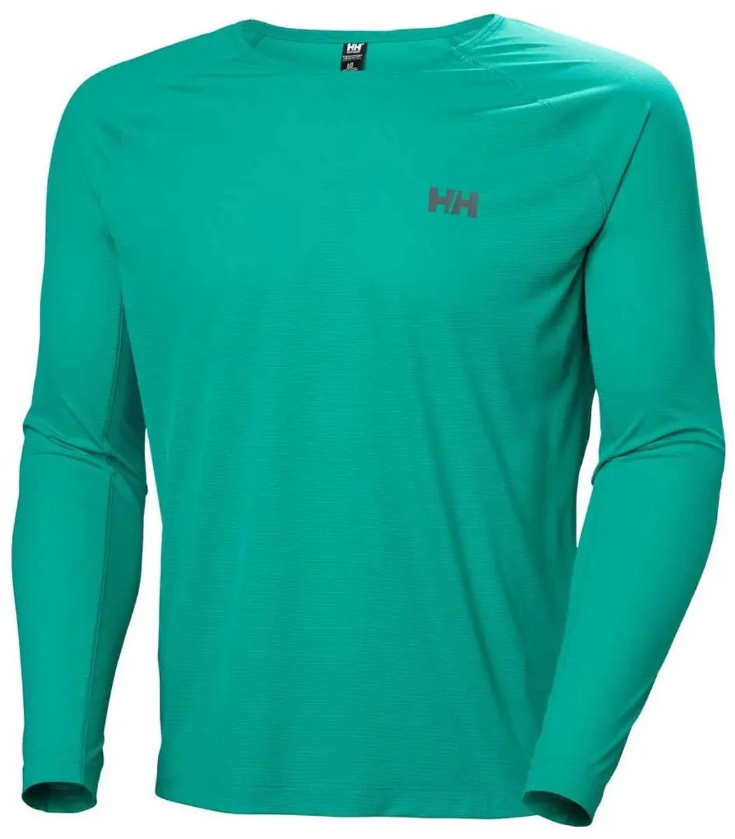 Helly Hansen Trail T-shirt Lange Mouwen - Groen - L - afbeelding 3 van 4