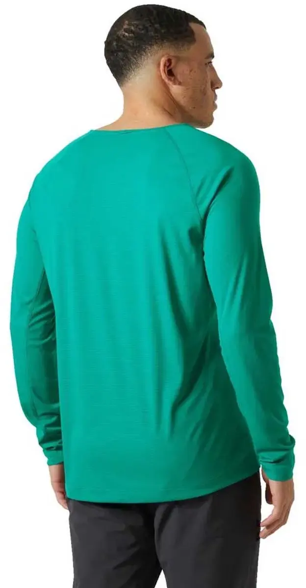 Helly Hansen Trail T-shirt Lange Mouwen - Groen - L - afbeelding 2 van 4
