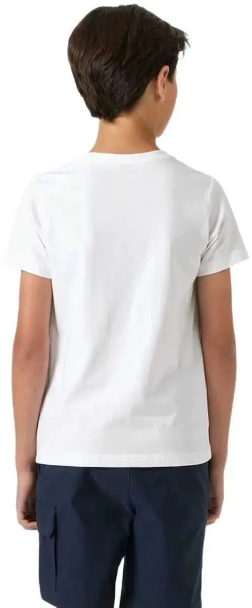 Helly Hansen Logo T-shirt Kinderen Wit - afbeelding 2 van 4