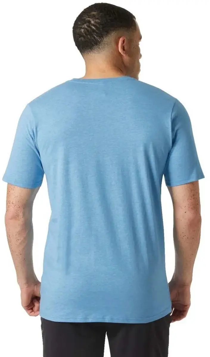 Helly Hansen Tech Logo T-shirt - Cyan - M - afbeelding 3 van 6