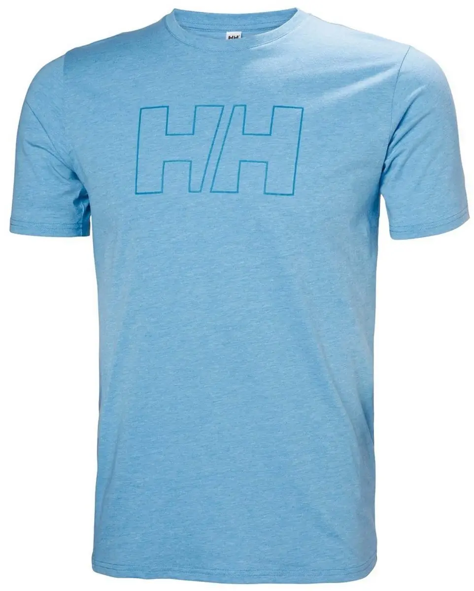 Helly Hansen Tech Logo T-shirt - Cyan - M - afbeelding 4 van 6