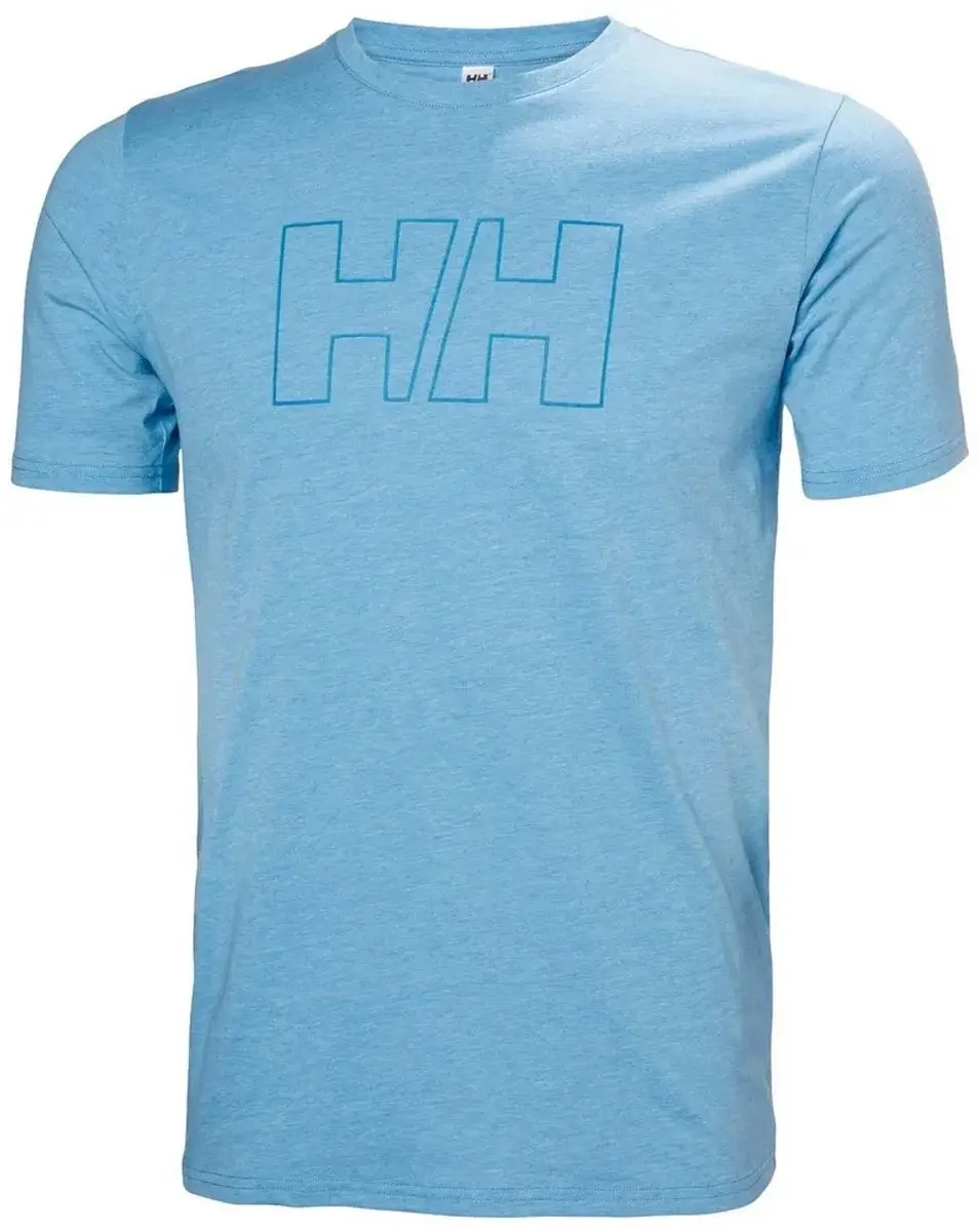 Helly Hansen Tech Logo T-shirt - Cyan - M - afbeelding 6 van 6