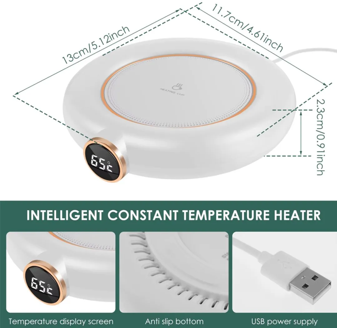 RedParrot Mokverwarmer USB Ovaal - 1L - Wit