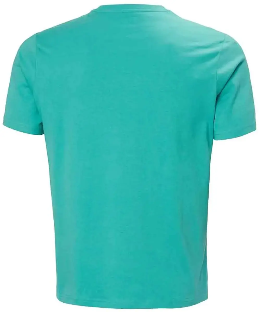 Helly Hansen Core Graphic T 2.0 T-shirt - Dark Mint - S - afbeelding 3 van 4
