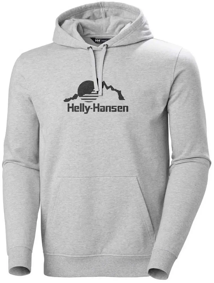 Helly Hansen Nord Graphic Hoodie Grijs L Man