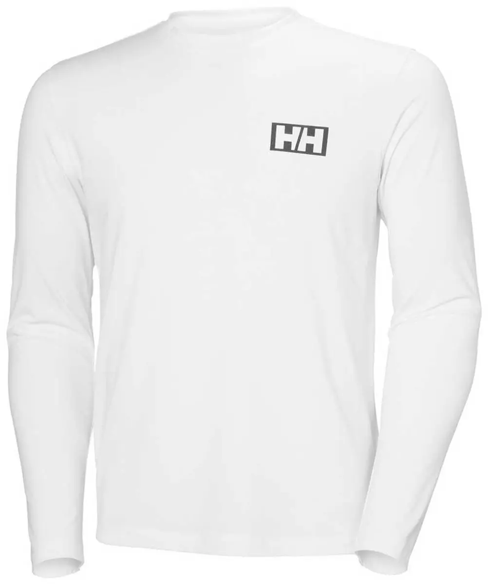 Helly Hansen Skog Graphic T-shirt Lange Mouwen - Wit 2XL - afbeelding 4 van 6