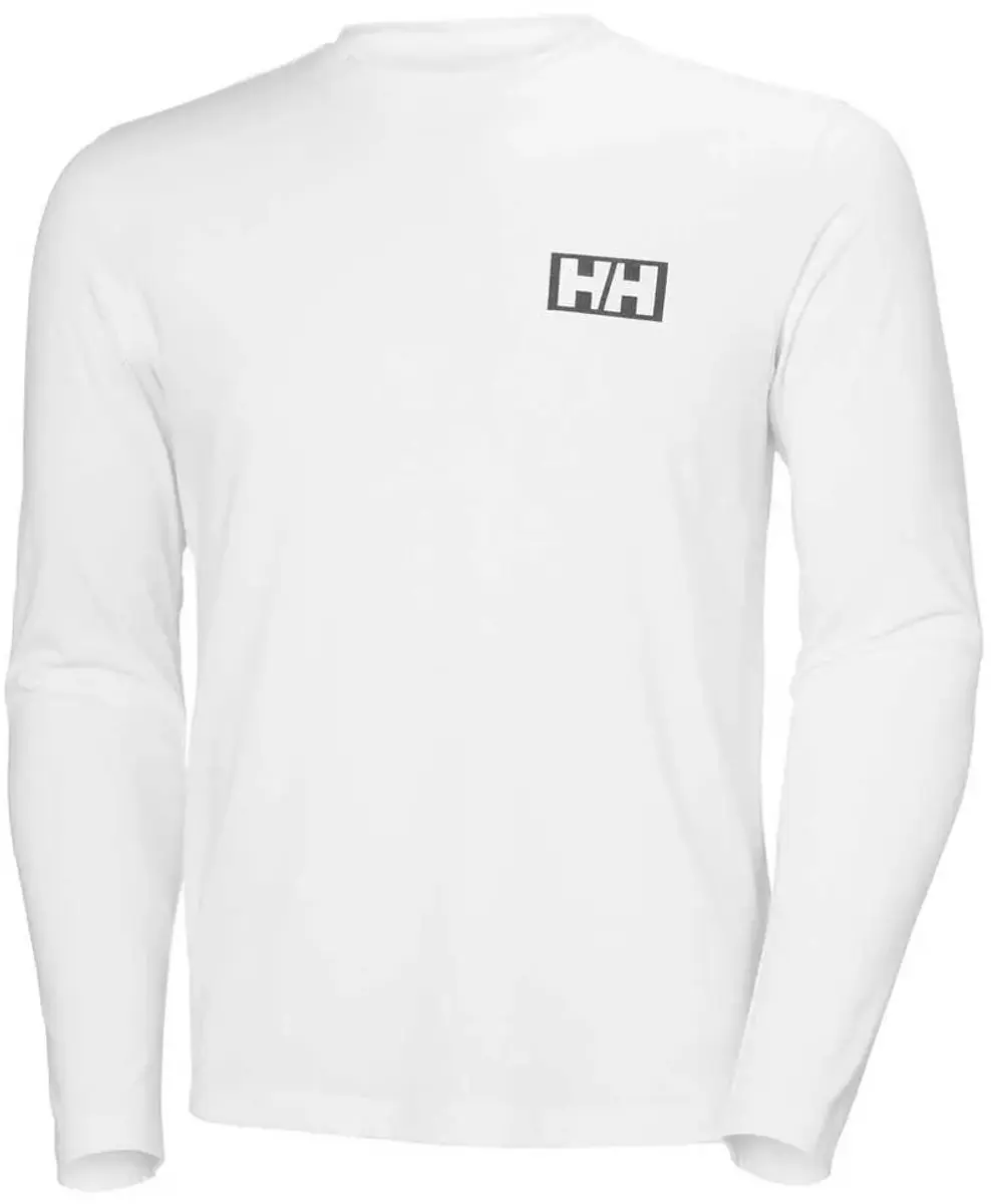 Helly Hansen Skog Graphic T-shirt Lange Mouwen - Wit 2XL - afbeelding 6 van 6