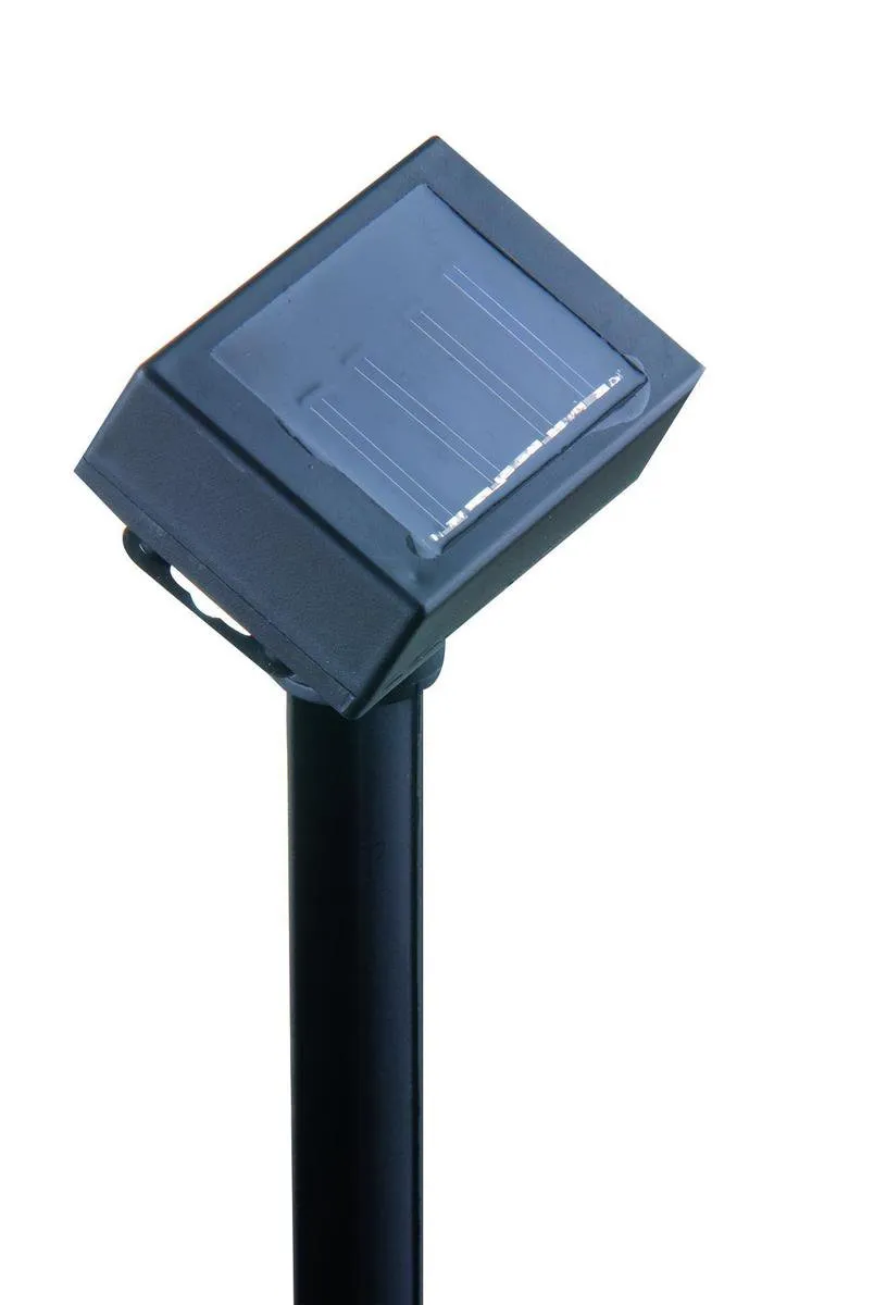 Grundig Solar Lampionnenslinger 240cm - 10 LED Multicolor - IP44 - Geel/Blauw/Paars - afbeelding 6 van 6