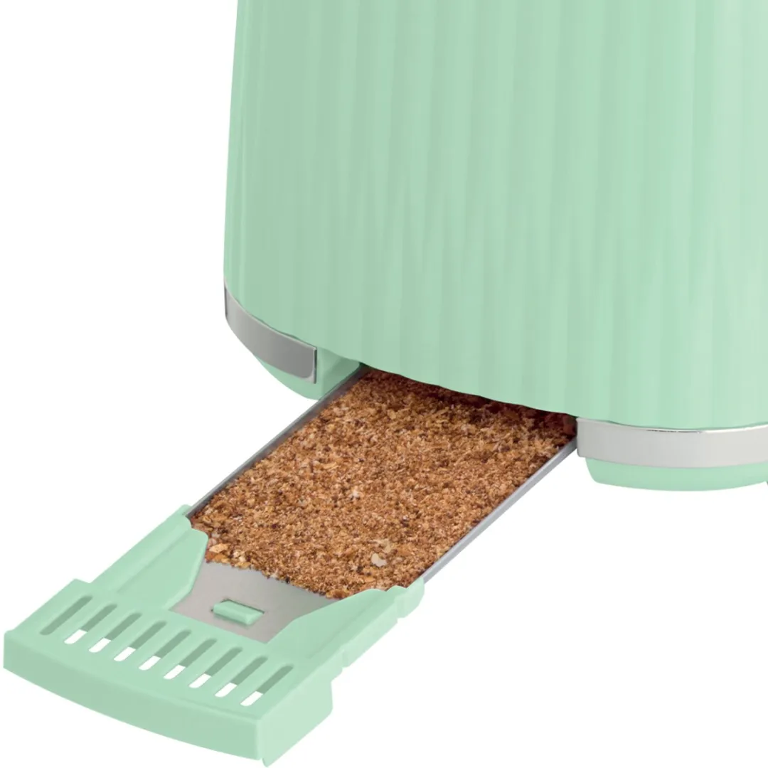 Russell Hobbs Eden Broodrooster 27374-56 - 2 Snacks - 800W - Groen - afbeelding 6 van 6